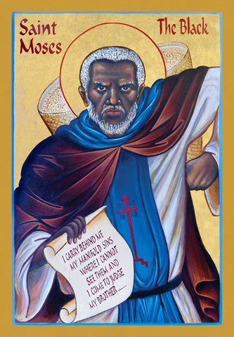 Saint Moses the Black Icon