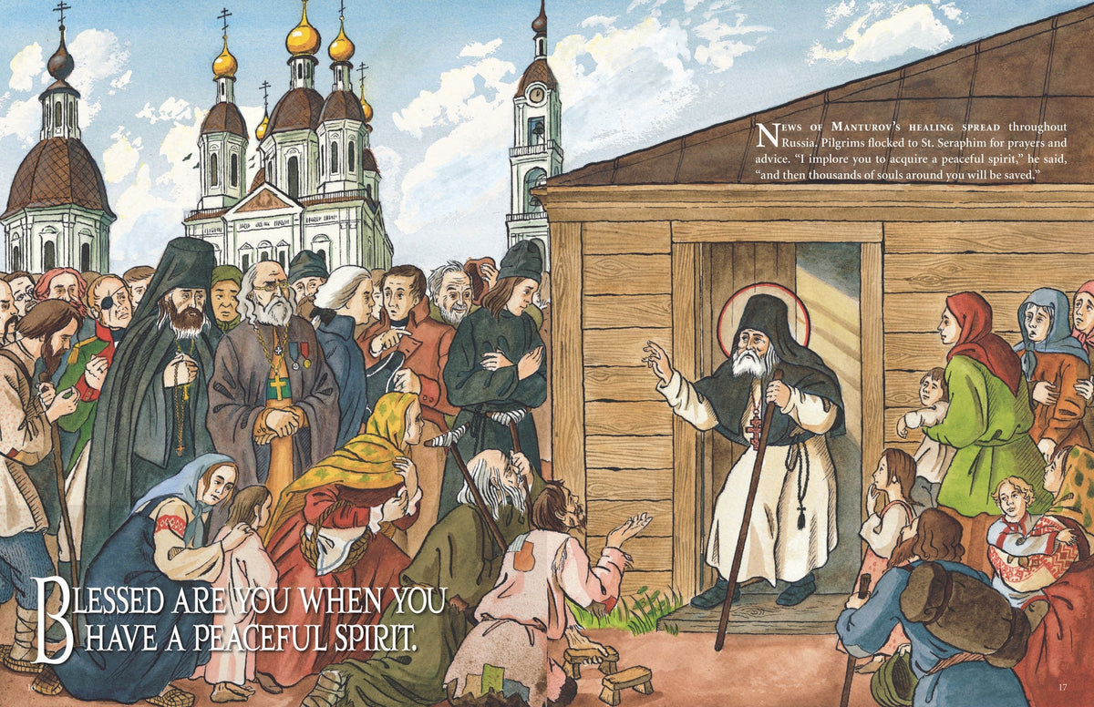 St, Seraphim's Beatitudes (Marshall 2008) St. Demetrios Monastery