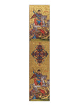 Tapestry Bookmark, Gold with St George