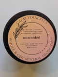 Shea Butter: Calm Your Pits - WHOLE BODY deodorant unscented