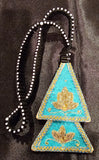 Old Believer Traditional Lestovka (Leather or Glass Bead Prayer Rope; 109 steps)