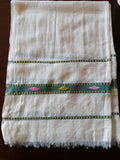 Ethiopian Traditional Embroidered Scarf