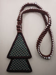 Old Believer Traditional Lestovka (Leather or Glass Bead Prayer Rope; 109 steps)