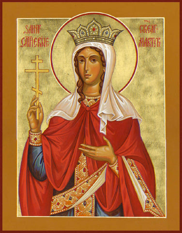 Saint Catherine the Great Martyr Icon