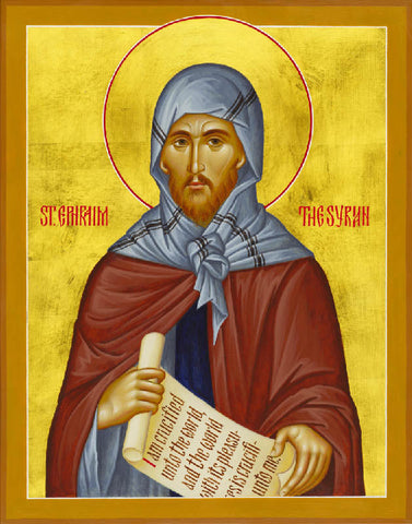 Saint Ephrem the Syrian Icon