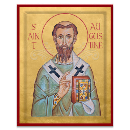 Saint Augustine Icon