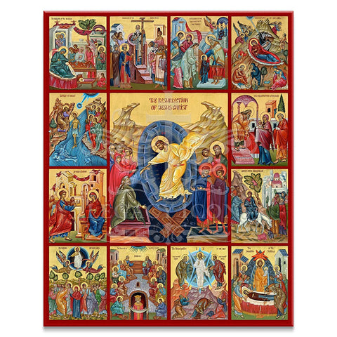 Great Feasts (XXIc) Icon