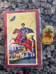 St. Demetrios Pin and Prayer Card Set