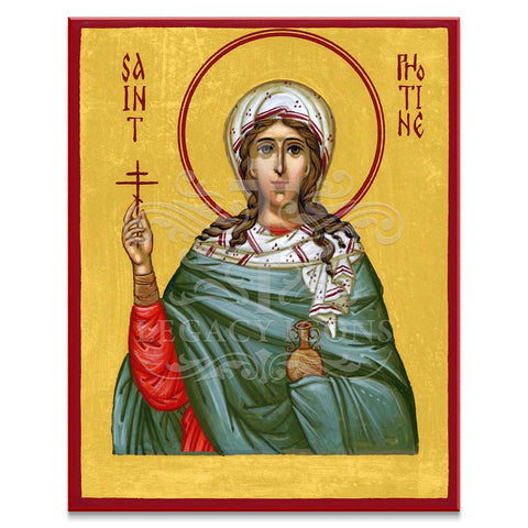 Saint Photine the Samaritan Woman Icon