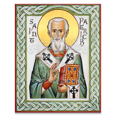 St Patrick of Ireland Icon