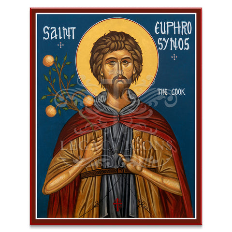 Saint Euphrosynos the Cook Icon