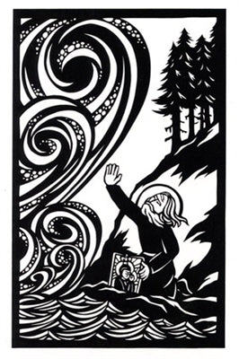 Paper-Cut St. Herman Greeting Cards