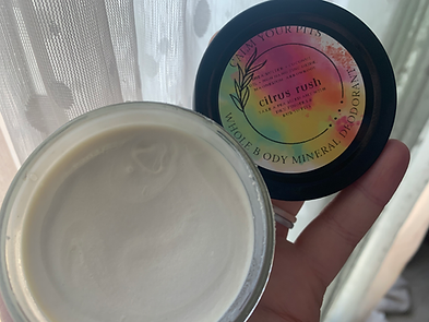 Shea Butter: Calm Your Pits - WHOLE BODY deodorant unscented