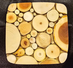 Handmade Juniper/Pine Wooden Coaster