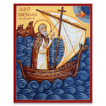 Saint Brendan the Navigator Icon