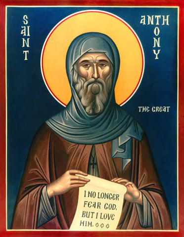Saint Anthony the Great Icon
