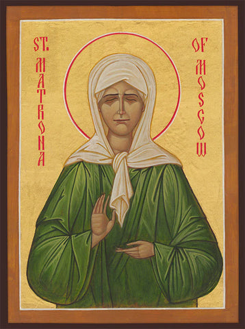 Saint Matrona of Moscow Icon