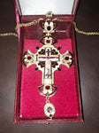 Red and Ivory pectoral cross