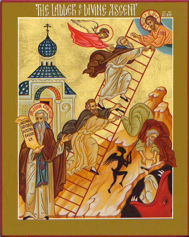 The Ladder of Divine Ascent Icon