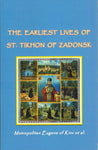 The Earliest Lives of St. Tikhon of Zadonsk