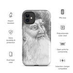 Saint Sophrony Drawing: Tough iPhone Case